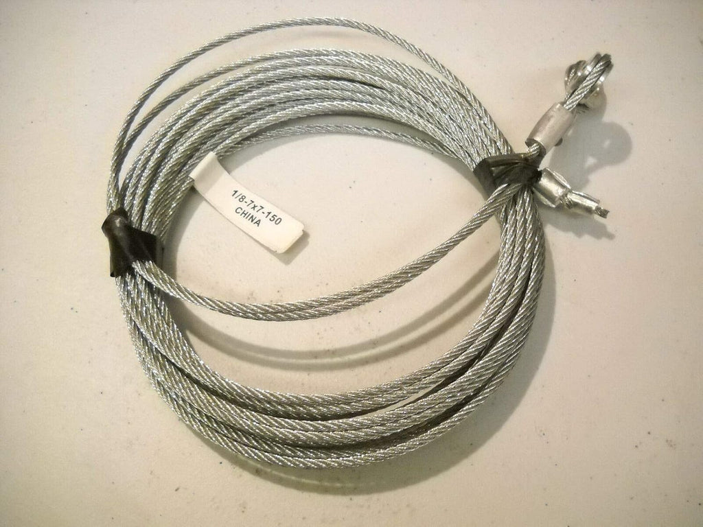 Replacement Cable Wire Enclosed Cargo Trailer Ramp Door Spring 12.5' 2 Pack E3576