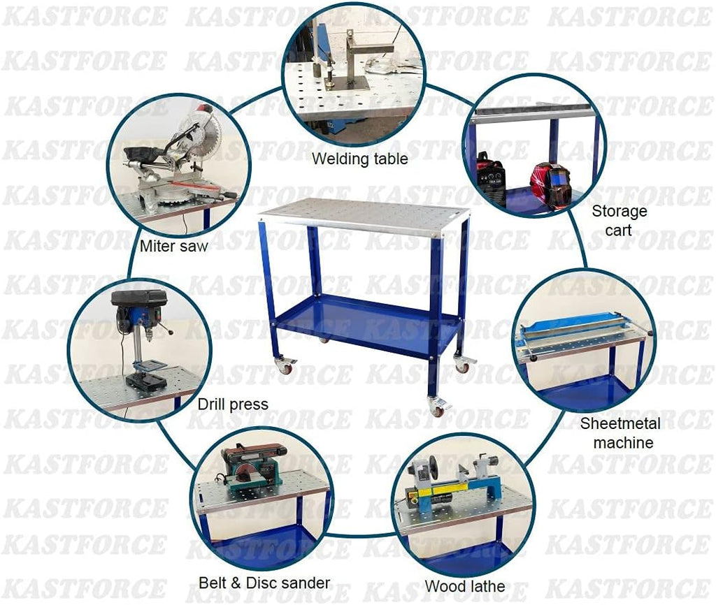 Portable Welding Table with 5/8 /16mm Holes L852