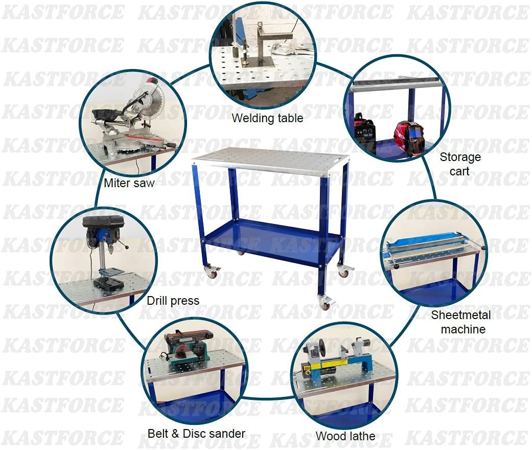 Portable Welding Table with 5/8 /16mm Holes L852