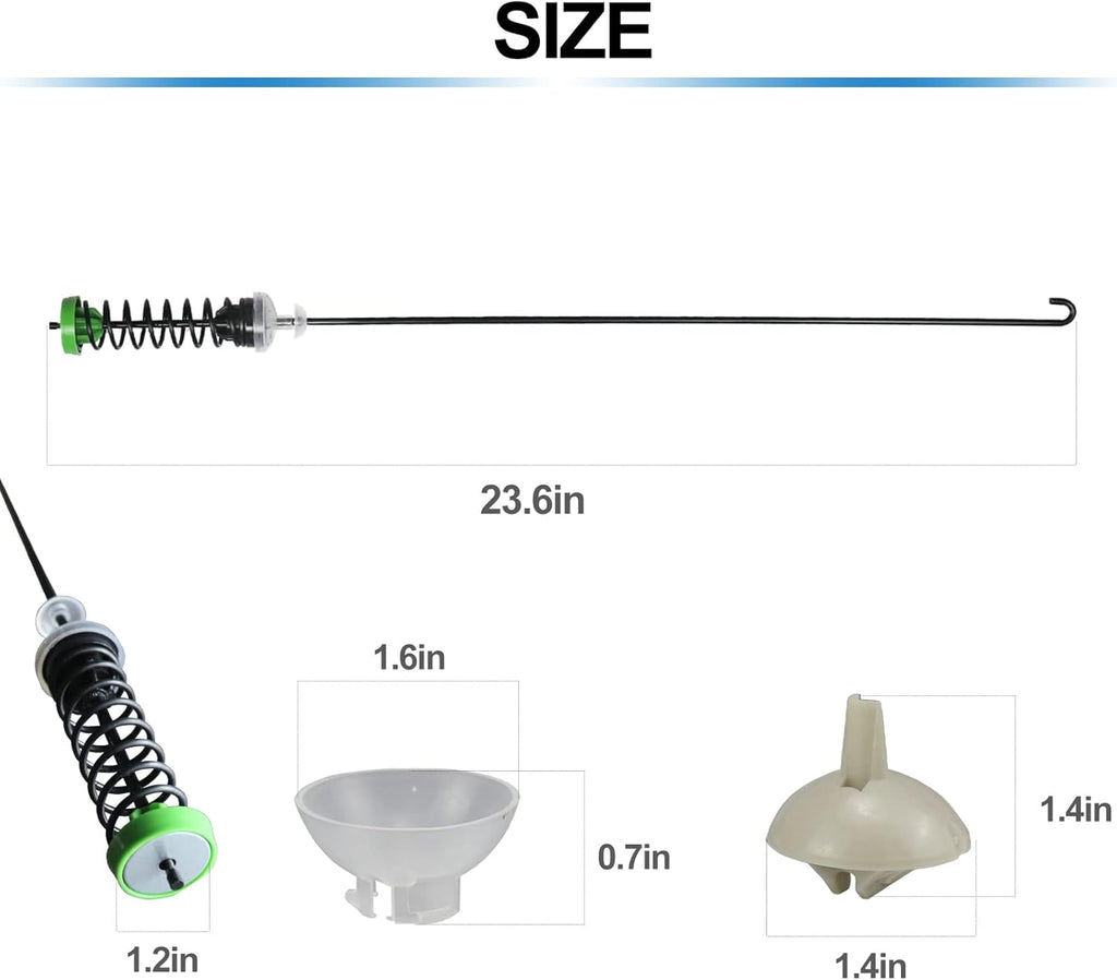 Washer Suspension Rod Kit 4 Pack P135042