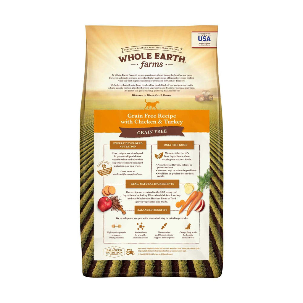 Grain Free Chicken Turkey Recipe Dry Dog Food L313
