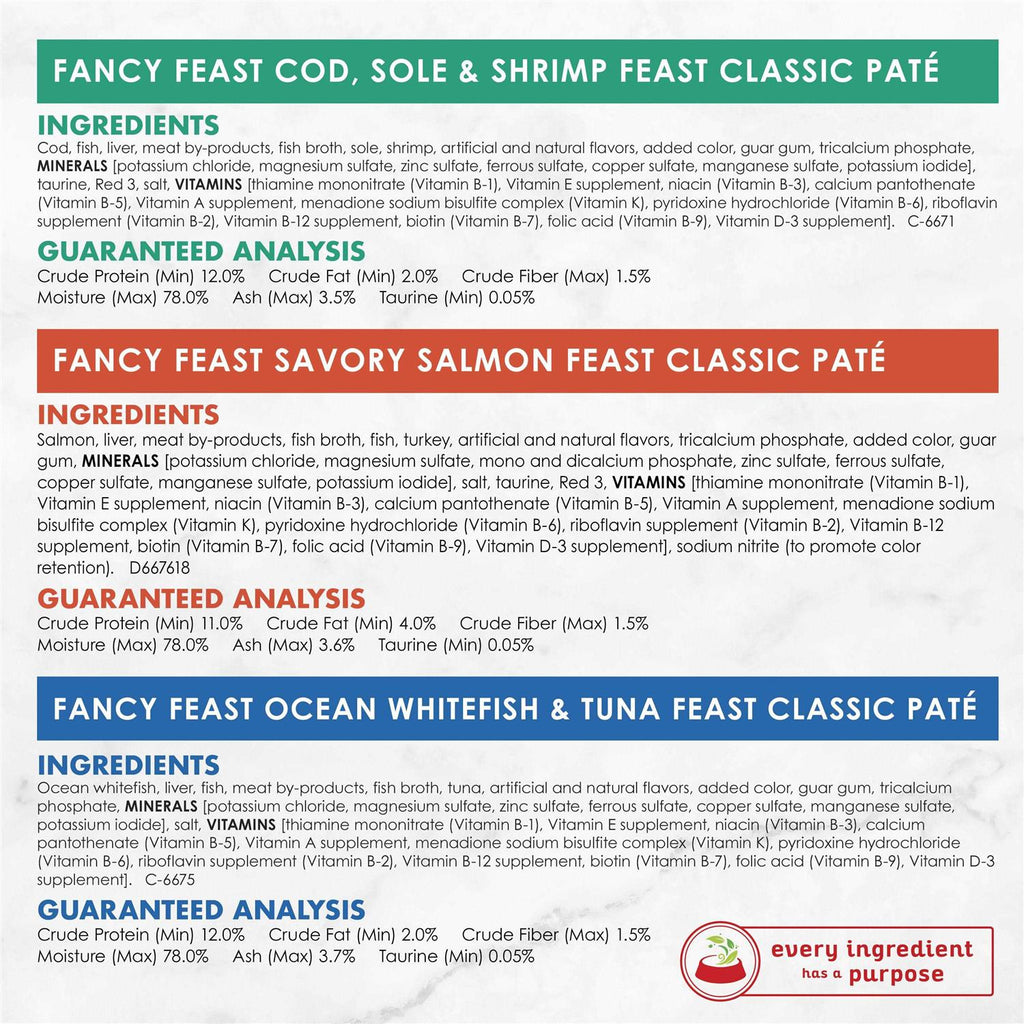 Seafood Classic Pate Wet Cat Food S529001