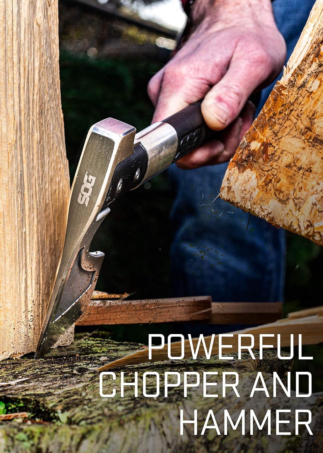 Compact Camping and Survival Hatchet/Hammer Tool with Sheath V938024