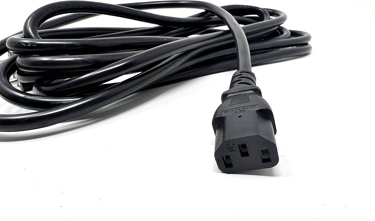 Heavy Duty 240V Power Extension Cord, 15 ft 16AWG NEMA 6-15P to C13, Pack of 2 U322683