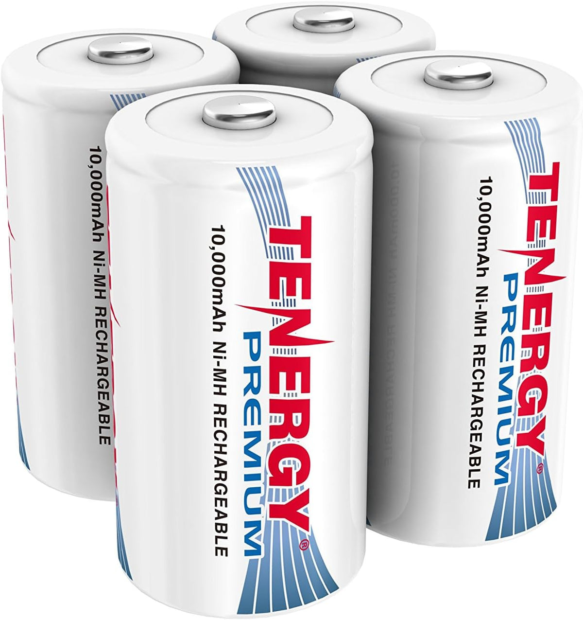 12 Pack D NiMH Rechargeable Batteries U1594