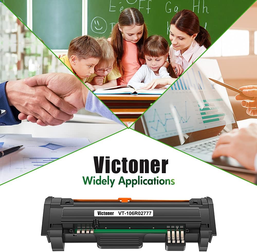 Compatible Black Toner Cartridge 4-Pack C4441