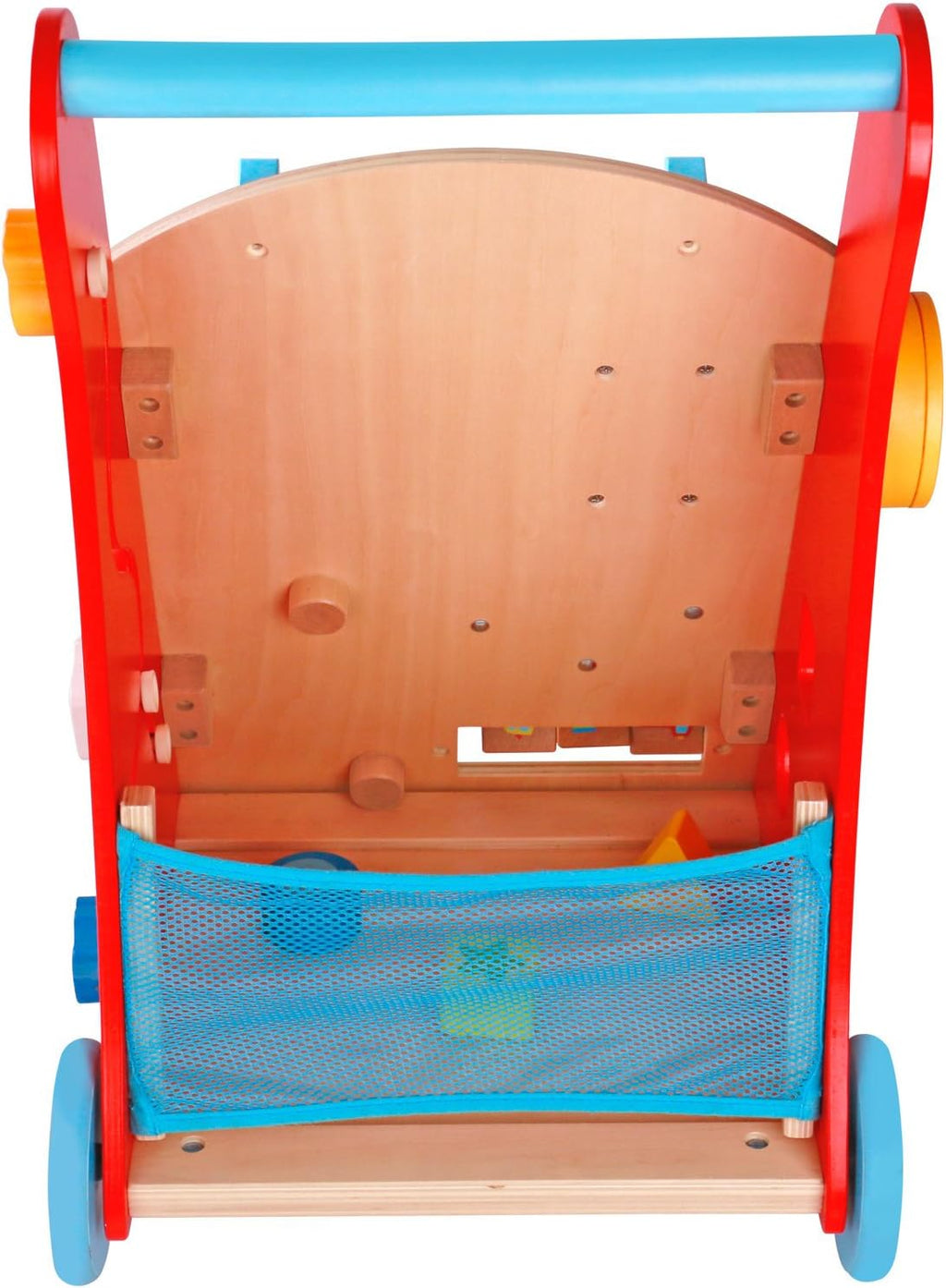 Red Toddler Push Walker W743