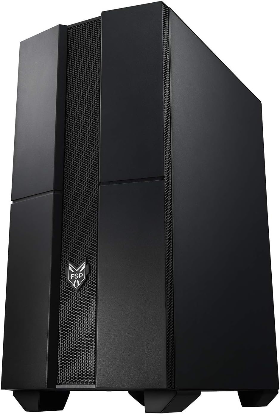 ATX Mid Tower PC Gaming Case with Tempered Glass Side Panel T589