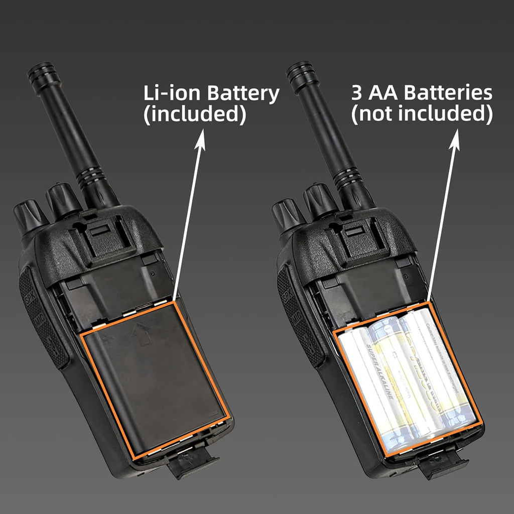 Mini Walkie Talkie, 4 Pack F4548