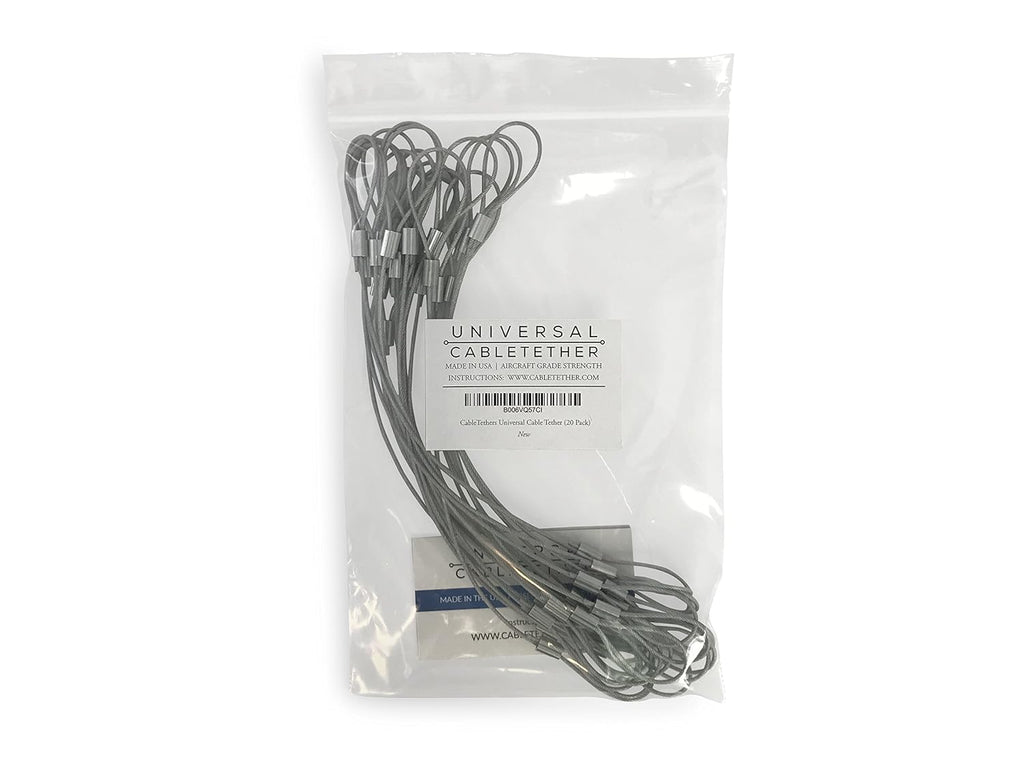 Cable Tethers 20 Pack Heavy Duty Adjustable L830931