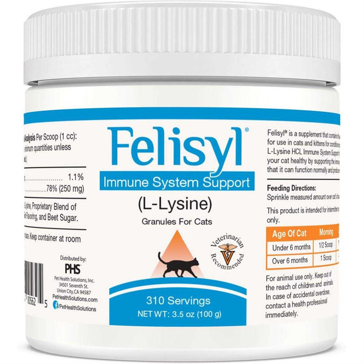 L-Lysine Granules for Cats D77990