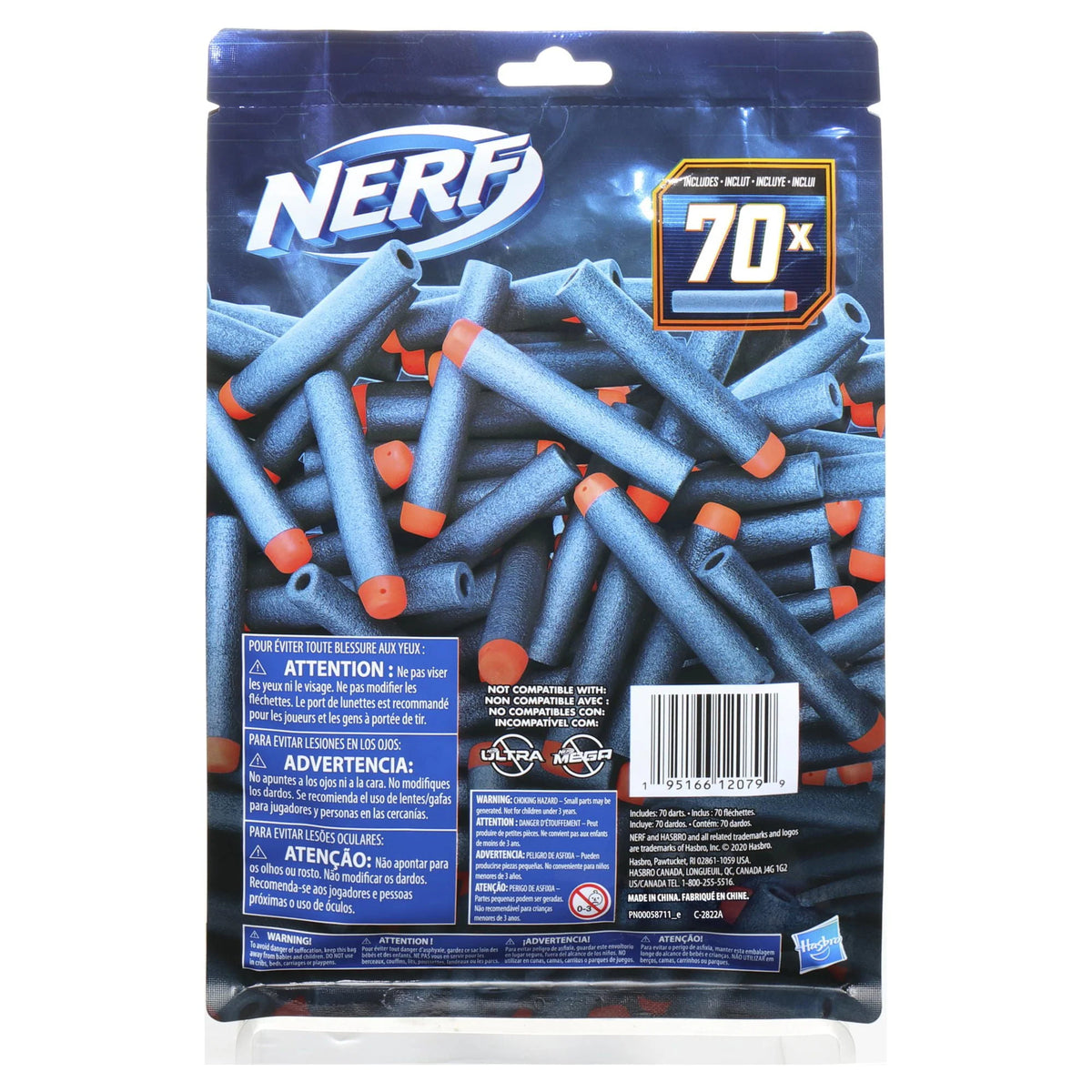 Kids Toy Blaster Refill Pack with 70 Darts G939551
