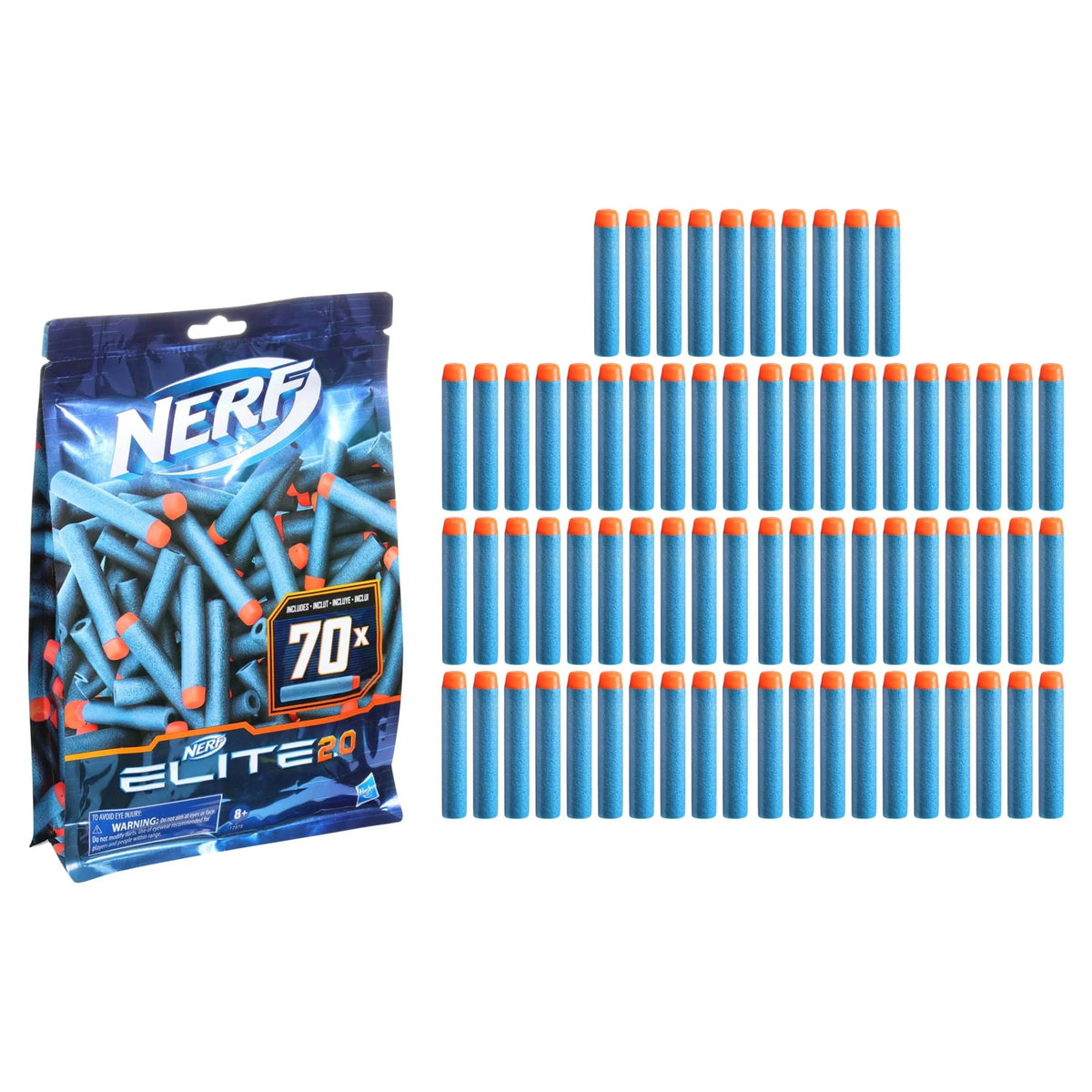 Kids Toy Blaster Refill Pack with 70 Darts G939551