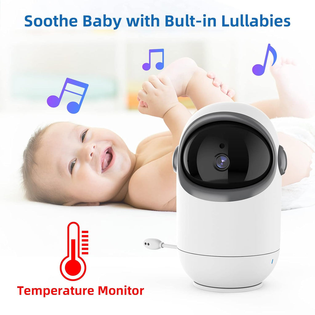 Video Baby Monitor with Camera and Audio, Two-Way Audio, Night Vision S950
