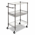 3-Tier Wire Rolling Cart U63949