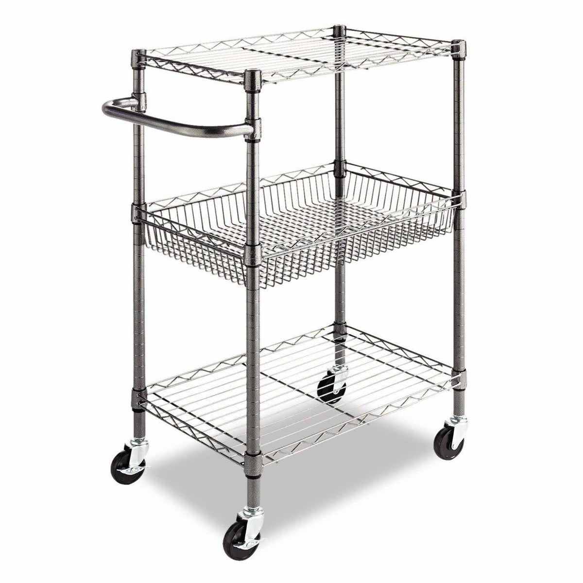 3-Tier Wire Rolling Cart U63949