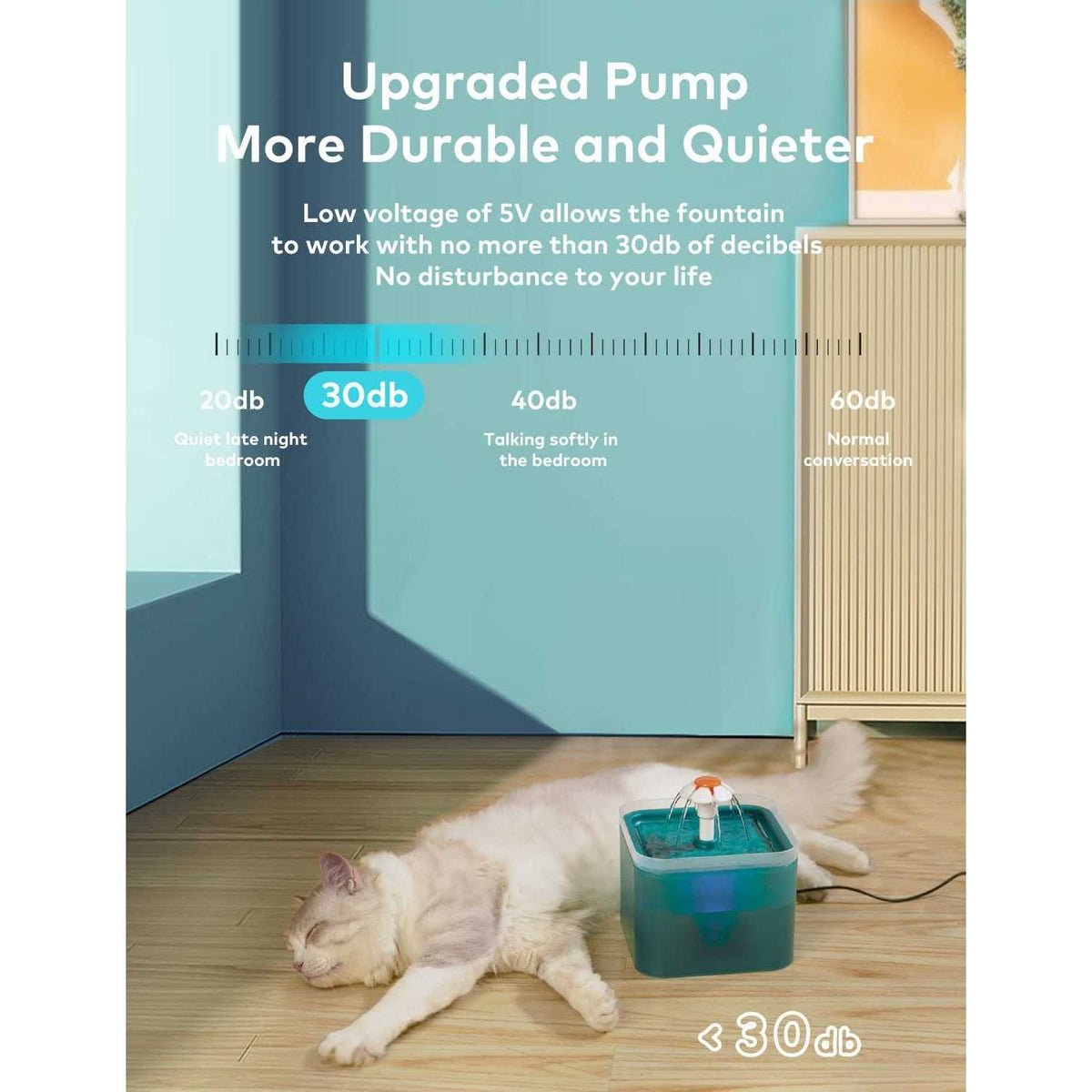 Cat Water Fountain 67oz/2L K57281
