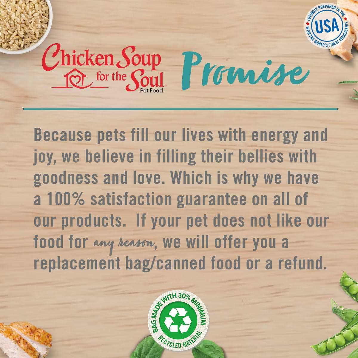 Chicken Brown Rice Recipe Dry Cat Food Z7676