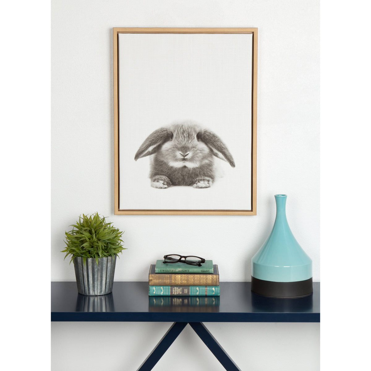 Framed Canvas D268
