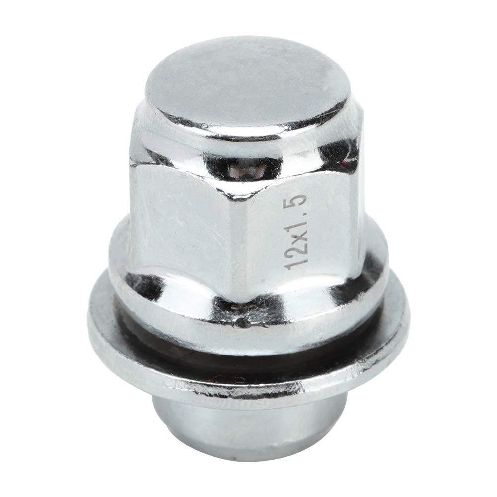 Silver Steel Wheel Nut 20 Pieces G6233