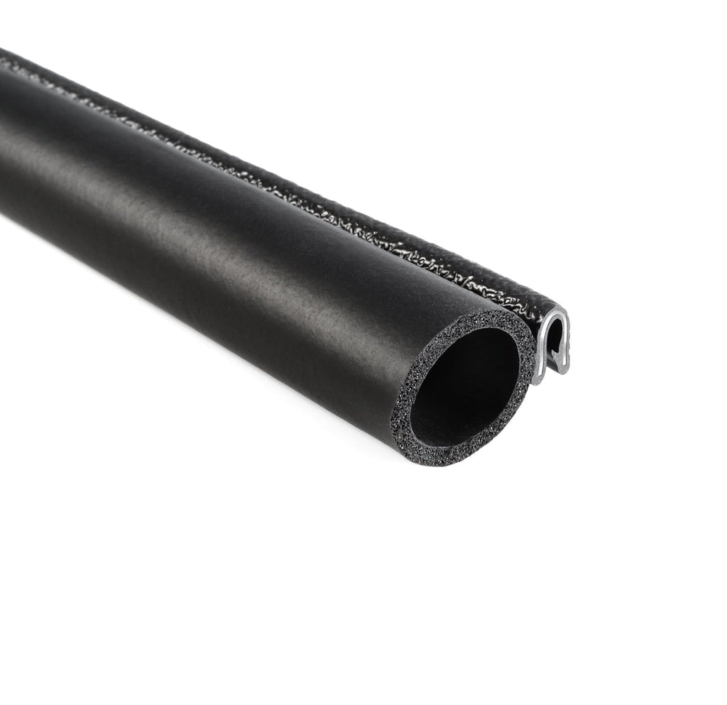 PVC EPDM Rubber Trim Seal with Side Bulb, 25' Length Y910