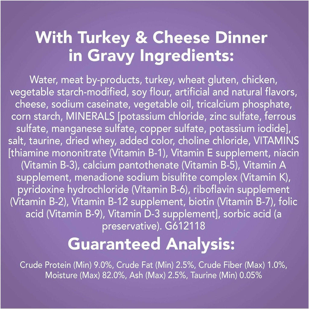 Turkey & Cheese Wet Cat Food P5253