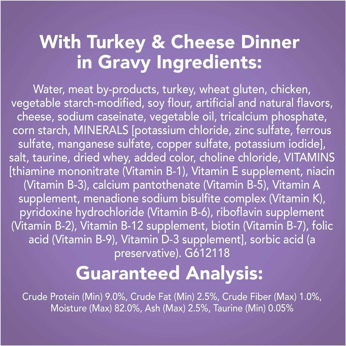 Turkey & Cheese Wet Cat Food P5253
