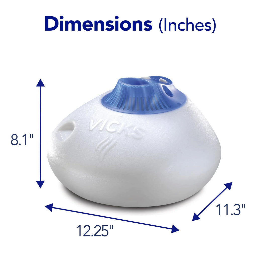 White Warm Steam Vaporizer Humidifier A705811