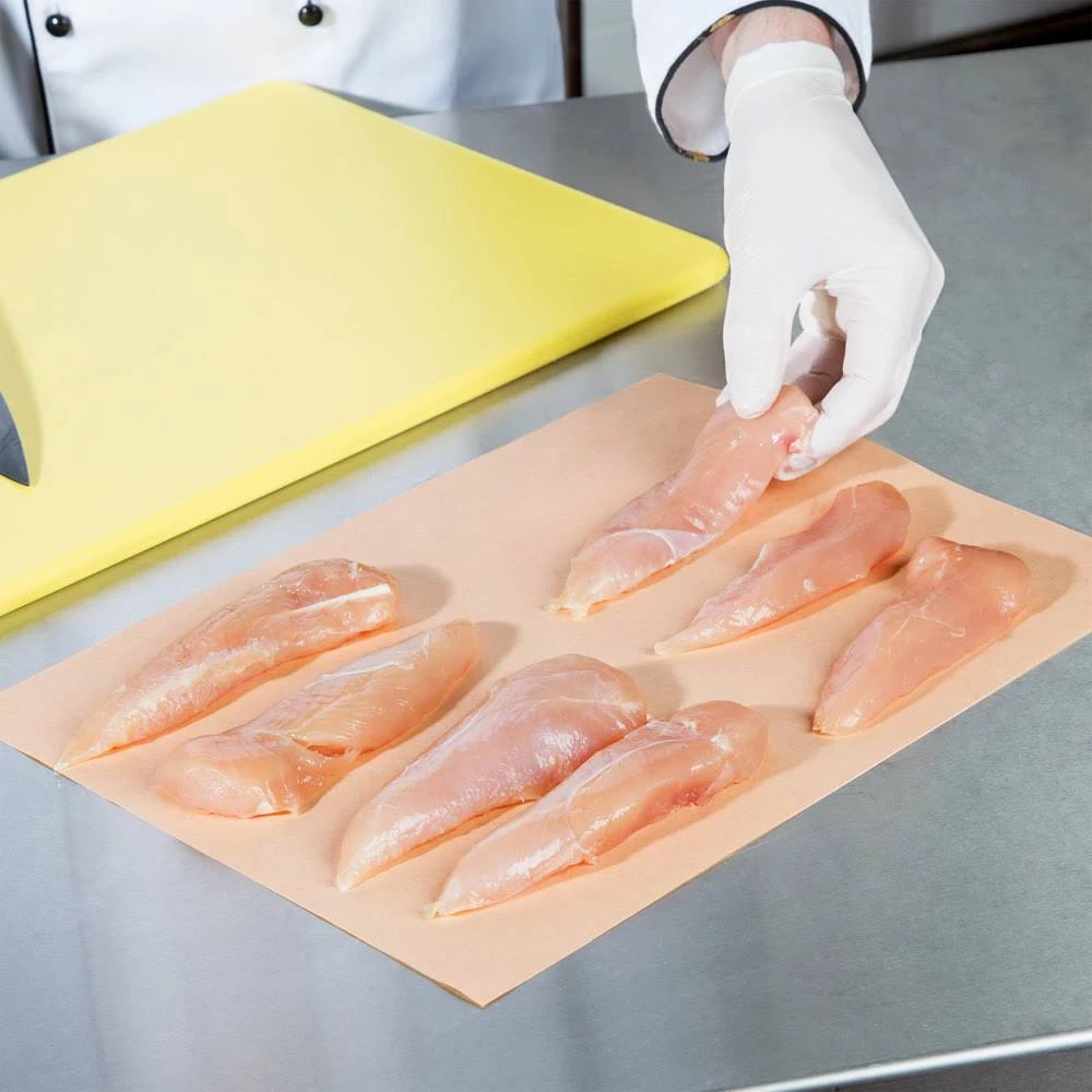 40# Lite Peach Treat Steak Paper Sheets 1000/Case G882
