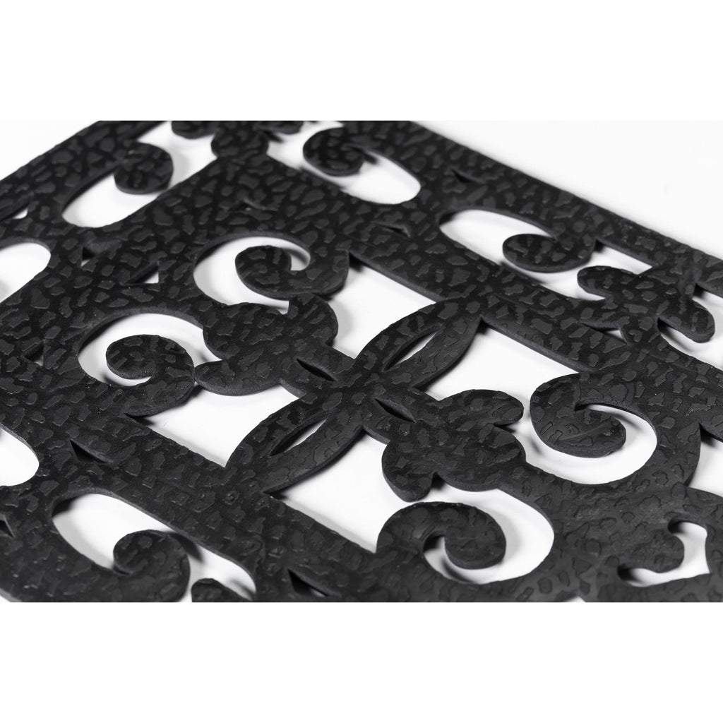 Set of 4 Anti-Slip Rubber Stair Tread Mat W475067