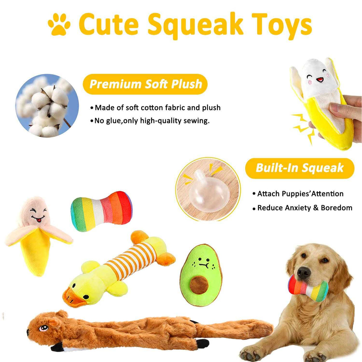 20 Pack Dog Puppy Chew Toys D200207