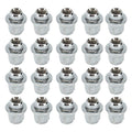 Silver Steel Wheel Nut 20 Pieces G6233