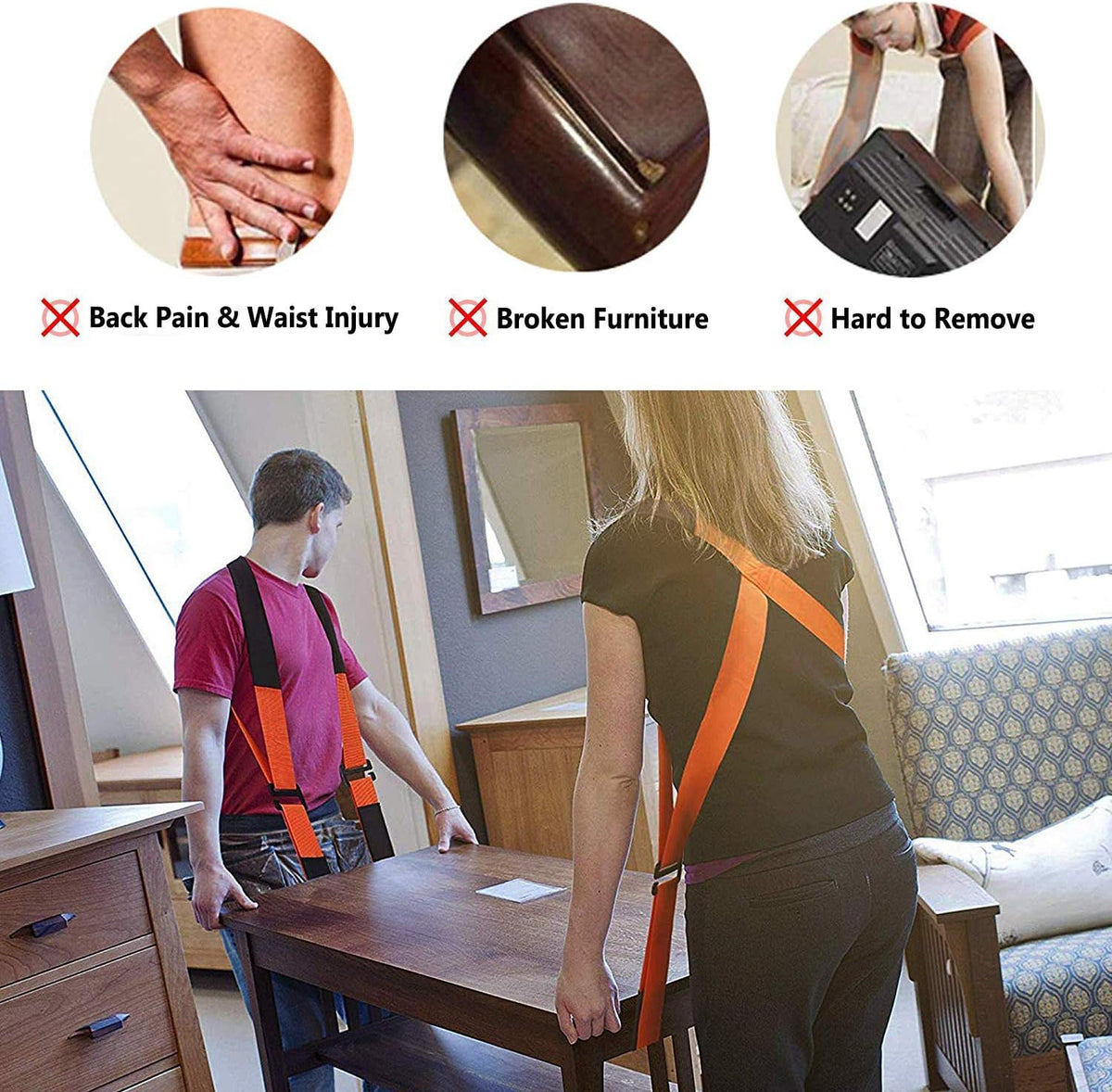 Moving Straps 2 Person Pack of 2 H5859