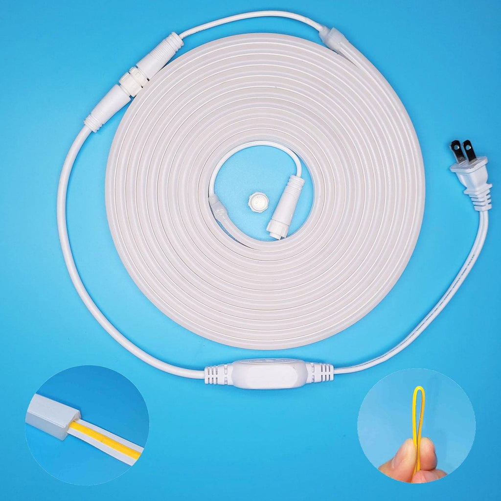 300pcs 5050 RGB 120V IP68 Waterproof Rope Light Y4710