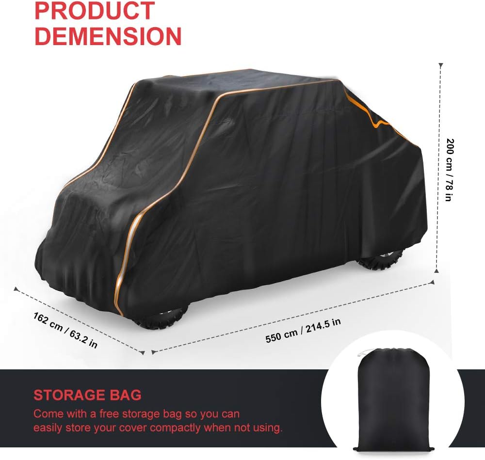 Waterproof Heavy Duty UTV Cover U3854