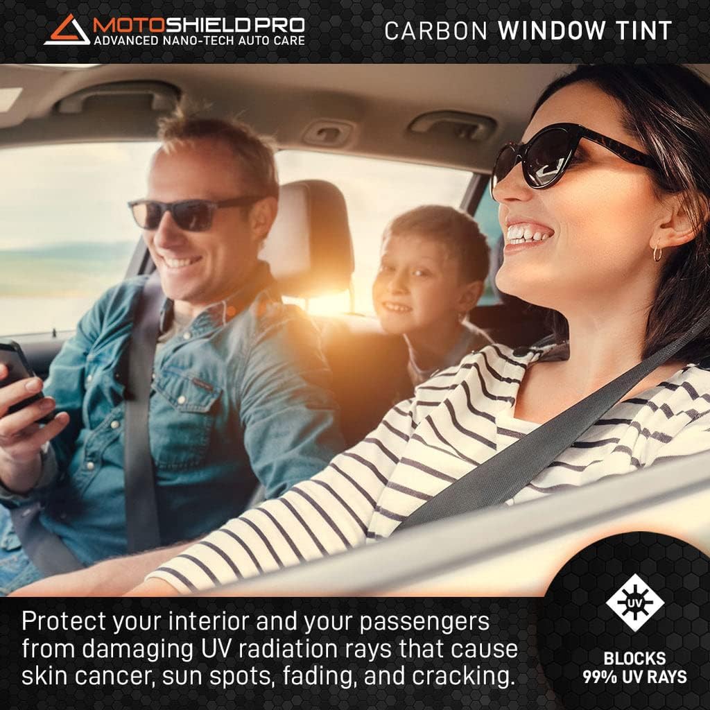 Carbon Window Tint Film 35% VLT 20" x 100' Roll D923528