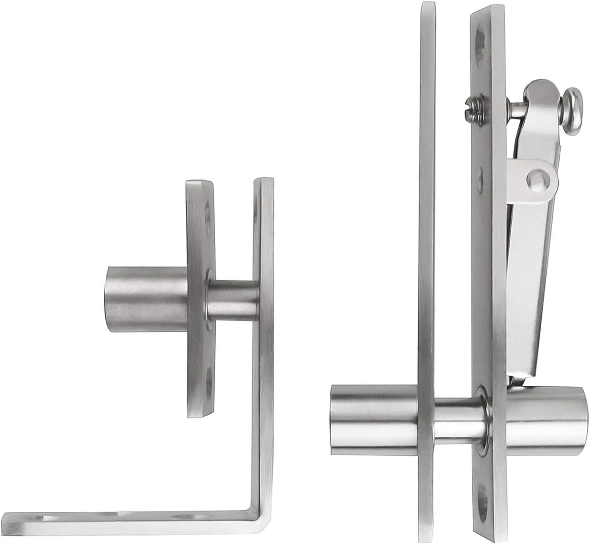 Heavy Wooden Door 360 Degree Pivot Hinge Stainless Steel Silver 18mm H7213