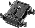 Camera Tripod Mounting Baseplate with 15mm Rod Clamp B1411