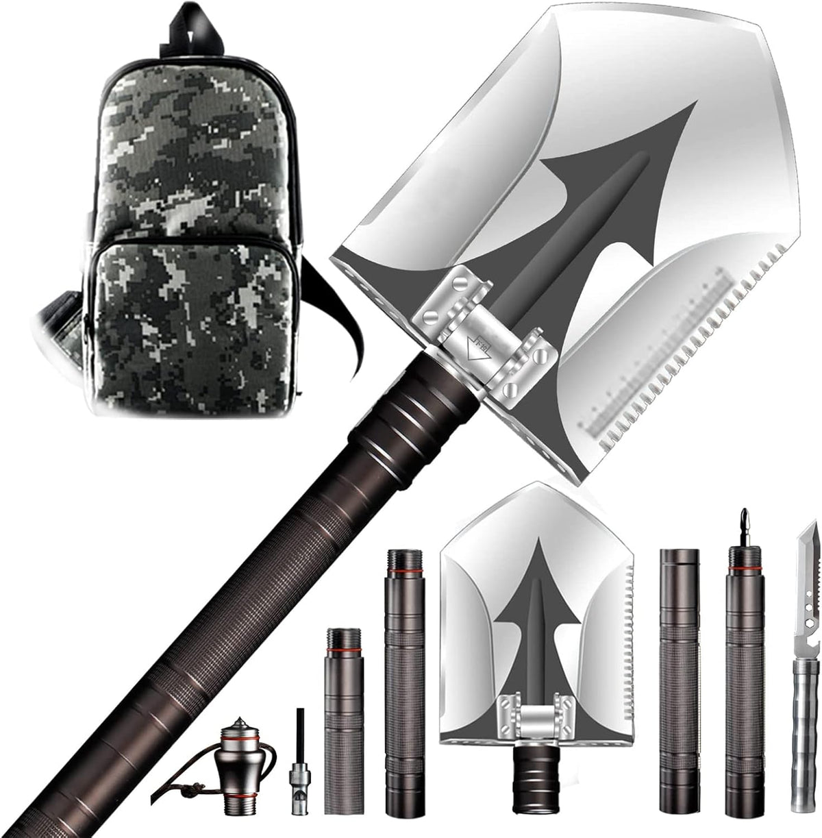 23 in 1 Folding Camping Shovel N975299