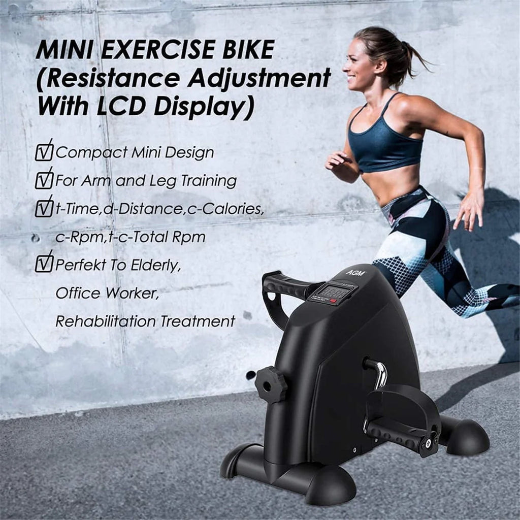 Mini Multi-Function Stepper Exercise Bike with LCD Screen C189607