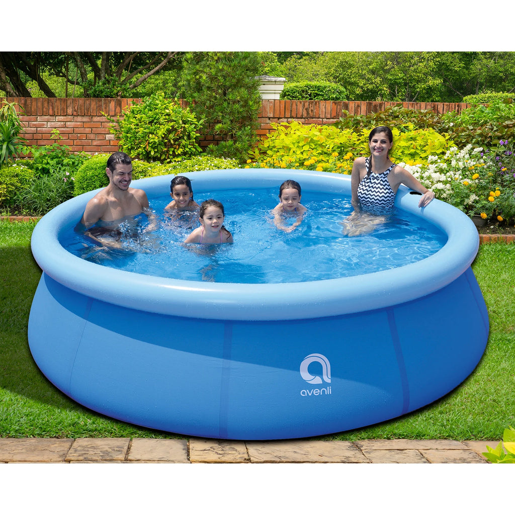 10 Ft x 30 In Inflatable Swimming Pool N45521