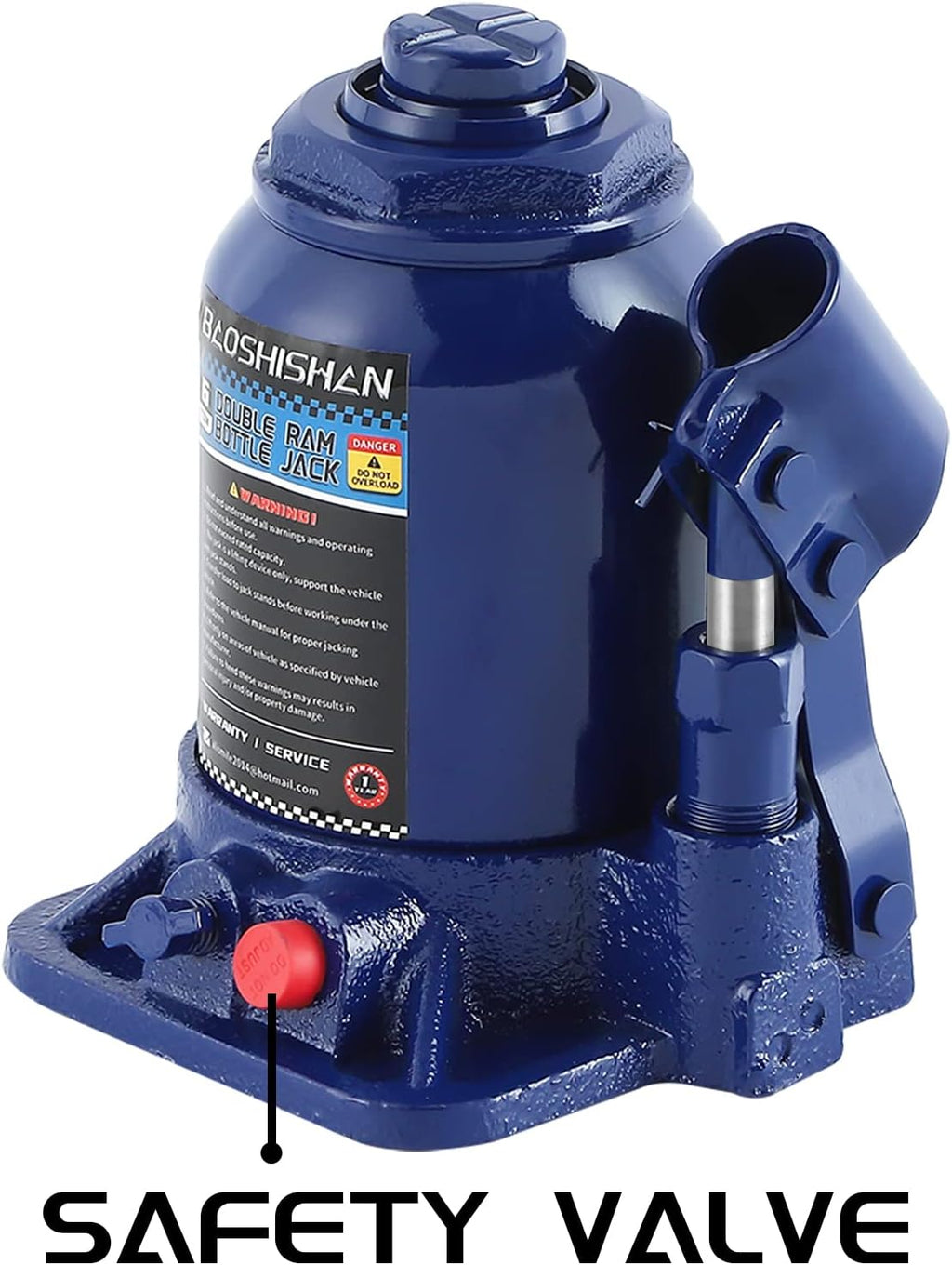 4 Ton Hydraulic Bottle Jack with Carrying Case V16783