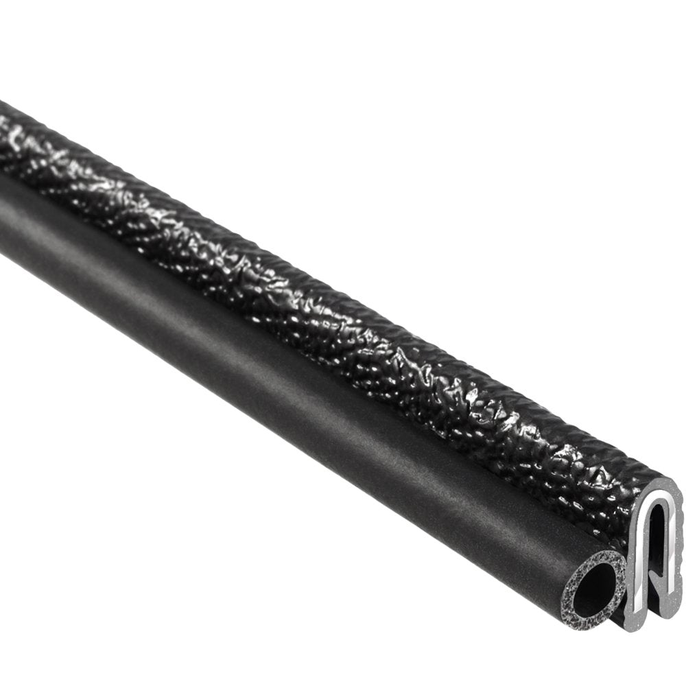 PVC EPDM Rubber Trim Seal with Side Bulb, 25' Length Y910