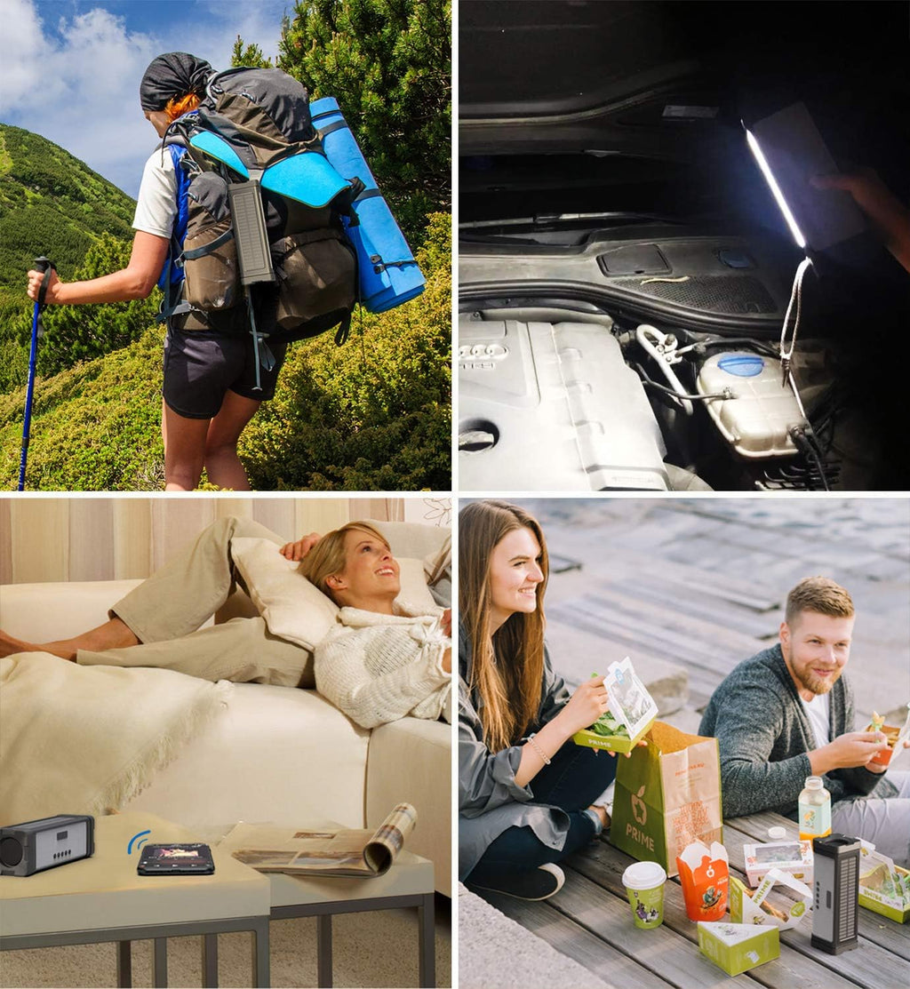 IPX7 Waterproof 20W Portable Bluetooth Speaker with 27 LEDs B1475