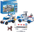 368 PCS City Police Building Set with 4 Mini Dolls R8361