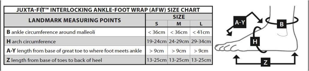 Ankle Foot Wrap Small H3926