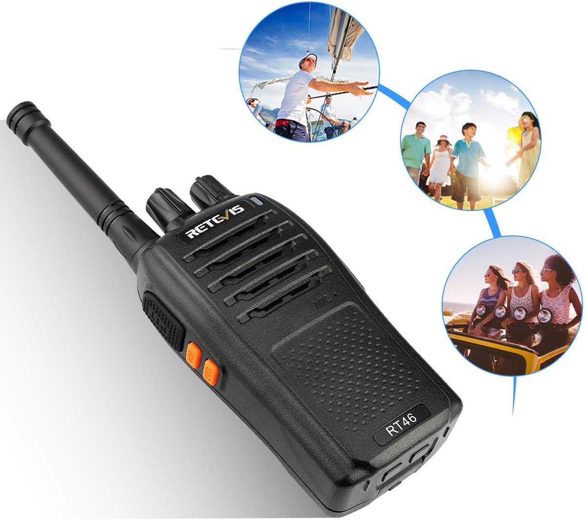 Mini Walkie Talkie, 4 Pack F4548
