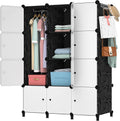 Portable Closet 12 Cube Storage Organizer Cabinet B5968