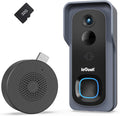 Wireless Video Doorbell Camera with 32GB SD Card & Indoor Chime, 1080P HD H38409