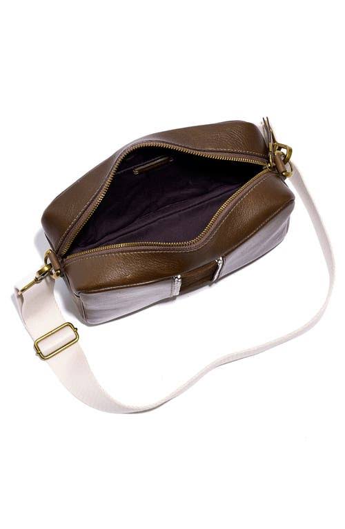 Brown Suede Camera Bag R20927
